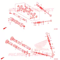 ARBRE A CAMES   SOUPAPE pour Honda NC 700 X LOWER de 2013