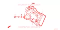COUVRE CULASSE pour Honda NC 700 X LOWER de 2013