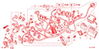 FAISCEAU DES FILS pour Honda NC 700 X LOWER de 2013