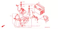 BATTERIE pour Honda NSR 250 SE RED RIMS de 1994