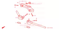 GUIDON   TE DE FOURCHE pour Honda NSR 250 SE RED RIMS de 1994