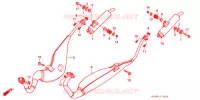 SILENCIEUX D'ECHAPPEMENT pour Honda NSR 250 SE RED RIMS de 1994