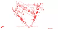 ARBRE A CAMES   SOUPAPE pour Honda REBEL 250 de 1987