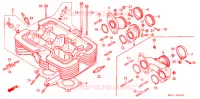 CULASSE pour Honda REBEL 250 de 1987