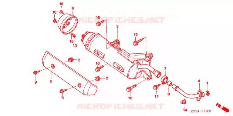 SILENCIEUX D'ECHAPPEMENT Honda MOTO 250 other-models 2005  PS2505