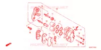 ETRIER DE FREIN AVANT pour Honda LEAD 50 BLACK de 1998