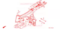 CADRE pour Honda BENLY CD 50 de 1985