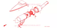 FILTRE A AIR pour Honda BENLY CD 50 de 1985