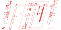 FOURCHE pour Honda BENLY CD 50 de 1985