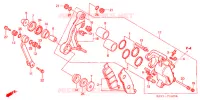 ETRIER DE FREIN AVANT pour Honda FUSION 250 TYPE X de 2006