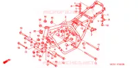 CADRE pour Honda CB 400 SUPER FOUR VTEC WITH STRIPE de 1999