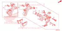 ETRIER DE FREIN ARRIERE pour Honda CBR 1000 SP ABS REPSOL de 2015