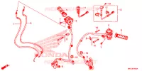 COMMODO   LEVIER   CABLE pour Honda X ADV 750 de 2019