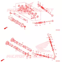 ARBRE A CAMES   SOUPAPE pour Honda X ADV 750 L de 2019