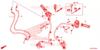 COMMODO   LEVIER   CABLE pour Honda X ADV 750 L de 2019