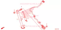 BEQUILLE LATERALE pour Honda CB 500 F de 2019