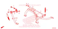 BEQUILLE pour Honda FORZA 125 5E de 2018