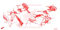 RETROVISEUR (NSS125ADK) pour Honda FORZA 125 5E de 2018