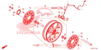 ROUE AVANT pour Honda CBR 1000 RR ABS de 2019