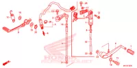 PEDALE pour Honda CBR 1000 ABS de 2020
