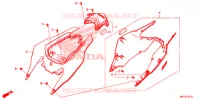 CARENAGES ARRIERE pour Honda CBR 1000 RR ABS de 2019