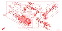 CORPS DE PAPILLON pour Honda CBR 500 R ABS de 2019