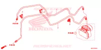 DURITE DE FREIN ARRIERE pour Honda CBR 500 R ABS de 2019