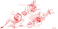 FILTRE A AIR pour Honda CBR 500 R ABS de 2019
