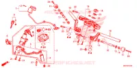 GUIDON   TE DE FOURCHE pour Honda CBR 500 R ABS de 2019
