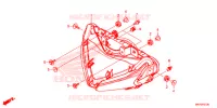 PHARE pour Honda CBR 500 R ABS de 2019