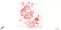 CORPS DE PAPILLON pour Honda GL 1800 GOLD WING de 2019
