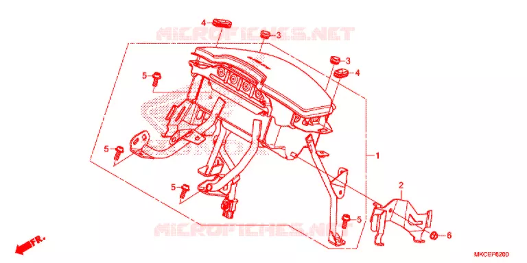 MODULE AIRBAG Honda MOTO 1800 GOLD-WING 2020  GL1800DAK