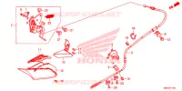 LEVIER DE FREIN DE STATIONNEMENT pour Honda X ADV 750 3ED de 2020