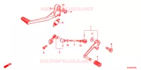 PEDALE pour Honda CB 1100 RS DCT ABS de 2021