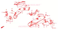 CONDUITE D'ADMISSION AIR   SOUPAPE pour Honda CBR 1000 RR ABS RED de 2019