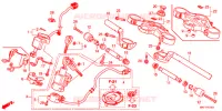 GUIDON   TE DE FOURCHE pour Honda CBR 1000 RR ABS RED de 2019