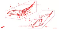 COUVERCLES LATERAUX pour Honda CBR 650 R de 2019