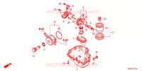 CARTER   POMPE   FILTRE A HUILE pour Honda CBR 650 R de 2019