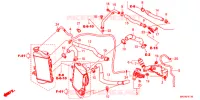 FLEXIBLE DE RADIATEUR/TUYAU D'EAU pour Honda AFRICA TWIN CRF 1000 de 2019