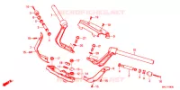 GUIDON   TE DE FOURCHE pour Honda GL 1800 GOLD WING de 2019