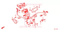 FAISCEAU D'AIRBAG pour Honda GL 1800 GOLD WING TOUR DCT, NAVI, AIRBAG de 2019