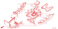 MARCHE PIEDS pour Honda GIORNO 50 DELUXE de 2021