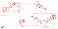 CLIGNOTANT pour Honda SUPER CUB 50 SPECIAL 60 TH de 2018