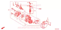 CORPS DE PAPILLON pour Honda SUPER CUB 50 SPECIAL 60 TH de 2018