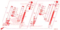 FOURCHE pour Honda CB 300 R ABS de 2020