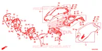 OUIES DE RADIATEUR   CAPOT DE RESERVOIR pour Honda CB 300 R ABS de 2020