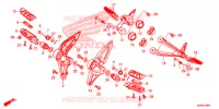 REPOSE PIED pour Honda CB 300 R ABS de 2020