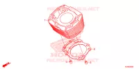 CYLINDRE pour Honda CB 250 TWISTER ABS de 2018