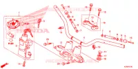 GUIDON   TE DE FOURCHE pour Honda CB 250 TWISTER ABS de 2018