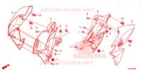 OUIES DE RADIATEUR pour Honda CB 250 TWISTER ABS de 2018